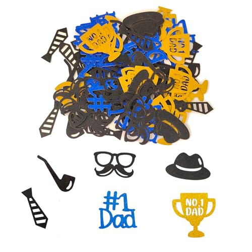 Happy Fathers Day Konfetti von Lyqaq