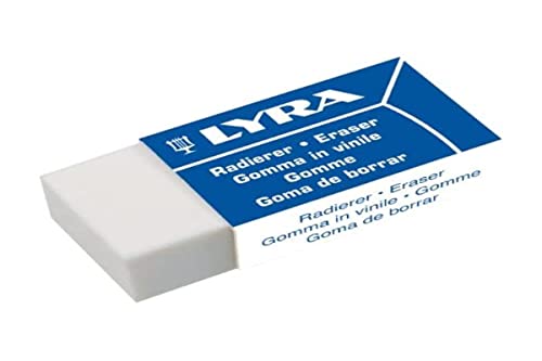 Lyra Radiergummi Kunststoff, Orlow Techno MINI, 1 Stück, Weiß, 7413300 Lyra Radiergummi Kunststoff, Orlow Techno MINI, 1 Stück, Weiß, 7413300 von Lyra
