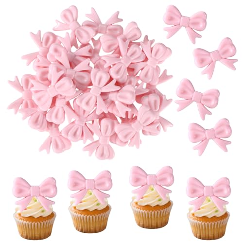 Lyreh 30 Stück Cupcake Deko Schleife, Elegant Kokett Kuchendekoration mit Schleife für Mädchen Geburtstag Hochzeit Babyparty Braut Junggesellinnenabschied Zubehör Süß Schleifenmotiv Partydeko Lyreh 30 Stück Cupcake Deko Schleife, Elegant Kokett Kuchendekoration mit Schleife für Mädchen Geburtstag Hochzeit Babyparty Braut Junggesellinnenabschied Zubehör Süß Schleifenmotiv Partydeko von Lyreh
