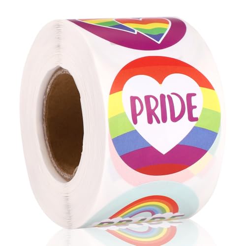 Lyreh 500stk Gay Pride Aufkleber, 3,8 cm 8 Stile Regenbogen Liebesherz Geschenkaufkleber LGBT Partygeschenke Abziehbilder Dekoration für Paraden und Veranstaltungen für Schwule Lesben Bisexuelle Lyreh 500stk Gay Pride Aufkleber, 3,8 cm 8 Stile Regenbogen Liebesherz Geschenkaufkleber LGBT Partygeschenke Abziehbilder Dekoration für Paraden und Veranstaltungen für Schwule Lesben Bisexuelle von Lyreh