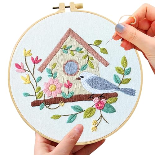 Anfänger-Sticksets für Erwachsene, Anfänger-Stickset | Kreatives Lernset zum Lernen der Stickerei, leicht zu erlernendes Stickset für Anfänger, Sticksets zum Selbermachen Anfänger-Sticksets für Erwachsene, Anfänger-Stickset | Kreatives Lernset zum Lernen der Stickerei, leicht zu erlernendes Stickset für Anfänger, Sticksets zum Selbermachen von Lyricalist