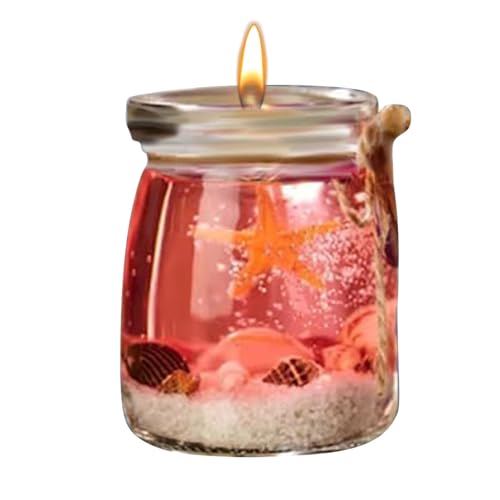 Aromatherapie-Kerzen, Duftkerze | Seestern-Bucine Gel Kerze, tragbare Duftkerzen, Topfkerze für Schlafzimmer, Spa, Bad, Yoga Aromatherapie-Kerzen, Duftkerze | Seestern-Bucine Gel Kerze, tragbare Duftkerzen, Topfkerze für Schlafzimmer, Spa, Bad, Yoga von Lyricalist