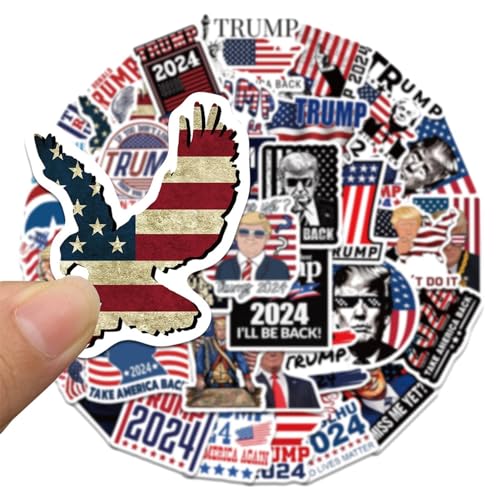 Aufkleber für die US-Wahlen 2024, Aufkleber 2024, lustige Biden-Wahl-Abziehbilder, Heimdekorationen, politische Aufkleber für von Lyricalist
