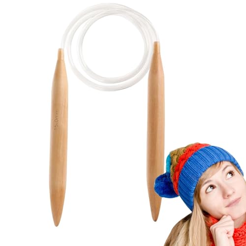 Dicke Holznadel - Rundstricknadeln aus Holz, Strickwerkzeuge aus dickem Garn | Effektives Flechtwerkzeug, Strickhaken, Webstöcke, Sticks für Dicke Holznadel - Rundstricknadeln aus Holz, Strickwerkzeuge aus dickem Garn | Effektives Flechtwerkzeug, Strickhaken, Webstöcke, Sticks für von Lyricalist