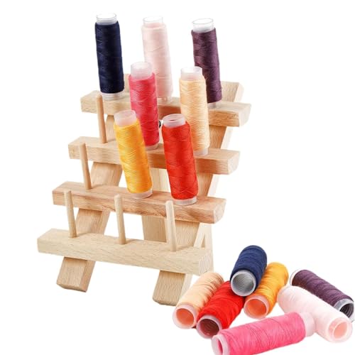 Garnhalter, Spulenhalter | Faltbarer Garnorganisator aus Holz zum Sticken, Organizer zur Aufbewahrung von Garn, Stickgarnhalter zum Flechten und Sticken Garnhalter, Spulenhalter | Faltbarer Garnorganisator aus Holz zum Sticken, Organizer zur Aufbewahrung von Garn, Stickgarnhalter zum Flechten und Sticken von Lyricalist