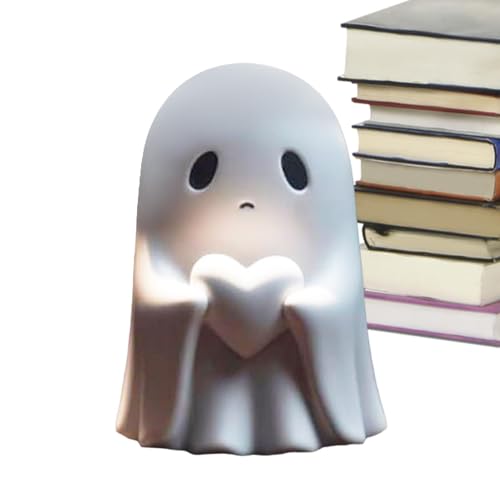 Geisterfiguren aus Harz - Glatte Halloween Geisterstatuen, Geisterdekorationen aus zartem Harz | Stilvolle und dekorative Geisterstatuen aus Harz für TV-Möbel, Regale, Schreibtische, ta von Lyricalist