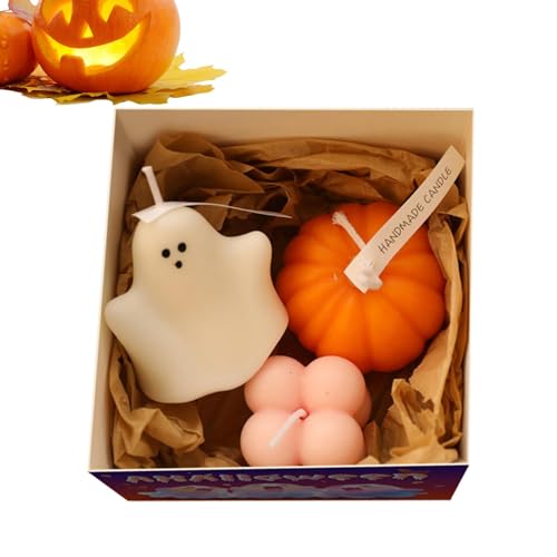 Geisterkürbiskerzen, Halloween-Kerzen, Halloween-Dekoration, gruselige -Votivkerzen, niedliche Neuheit für Esstisch, Jubiläumsfeiern Geisterkürbiskerzen, Halloween-Kerzen, Halloween-Dekoration, gruselige -Votivkerzen, niedliche Neuheit für Esstisch, Jubiläumsfeiern von Lyricalist