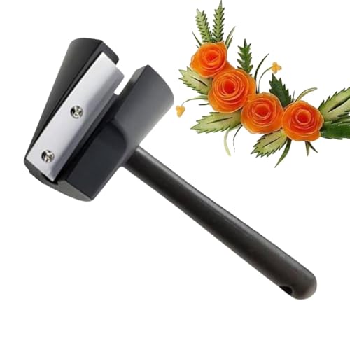 Gemüseblütenroller - vielseitiges Design, Blumenwalze in Trichterform, Karottenschäler | Blumenroller in Schälmesser, Küchenhelfer, Rolle, Gemüseblütenroller - vielseitiges Design, Blumenwalze in Trichterform, Karottenschäler | Blumenroller in Schälmesser, Küchenhelfer, Rolle, von Lyricalist