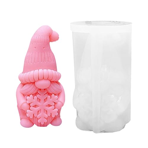 Gnom-Kerzenformen aus Silikon, Gnom-Formen | Epoxidharz-Ornamentform, Desktop-Ornament-Betonformen, Silikonform zur Kerzenherstellung für die Weihnachtsdekoration Gnom-Kerzenformen aus Silikon, Gnom-Formen | Epoxidharz-Ornamentform, Desktop-Ornament-Betonformen, Silikonform zur Kerzenherstellung für die Weihnachtsdekoration von Lyricalist