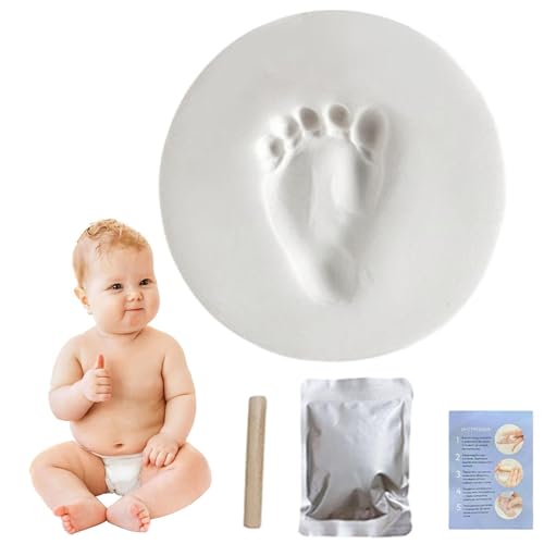 Lyricalist Baby Hand und Fußabdruck Kit - Handabdruck Fußabdruck Baby Handabdruck Kit Sicher Lebensmittelqualität Baby Handabdruck Ornament Kit Dekorative Baby Dusche Hund Pfotenabdruck Kit Einfach Lyricalist Baby Hand und Fußabdruck Kit - Handabdruck Fußabdruck Baby Handabdruck Kit Sicher Lebensmittelqualität Baby Handabdruck Ornament Kit Dekorative Baby Dusche Hund Pfotenabdruck Kit Einfach von Lyricalist