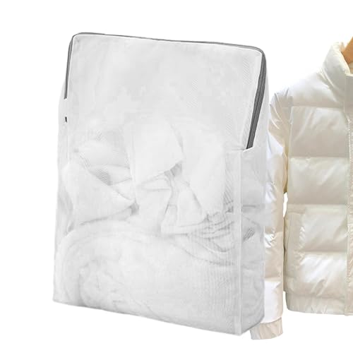 Netz-Wäschesack, Wäschesack für die Maschine | Großer Wäschesack aus strapazierfähigem Netzstoff mit Reißverschluss, ideal für empfindliche Kleidung und Unterwäsche, perfekt zum Schutz von BH und Netz-Wäschesack, Wäschesack für die Maschine | Großer Wäschesack aus strapazierfähigem Netzstoff mit Reißverschluss, ideal für empfindliche Kleidung und Unterwäsche, perfekt zum Schutz von BH und von Lyricalist