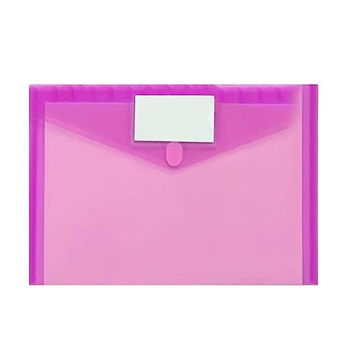 Ordner mit Knöpfen für Dokumente, Brieftaschen aus transparentem Kunststoff, Knopftaschen, Schreibwaren für Dokumente im A4-Format, wasserdichte transparente Taschen, Ordner für B Ordner mit Knöpfen für Dokumente, Brieftaschen aus transparentem Kunststoff, Knopftaschen, Schreibwaren für Dokumente im A4-Format, wasserdichte transparente Taschen, Ordner für B von Lyricalist