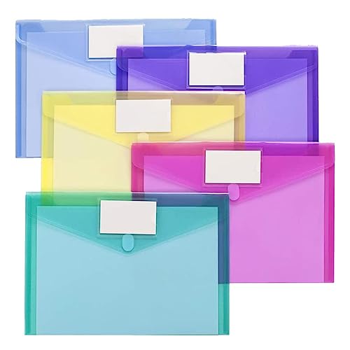 Ordner mit Knöpfen für Dokumente, Brieftaschen aus transparentem Kunststoff, Knopftaschen, Schreibwaren für Dokumente im A4-Format, wasserdichte transparente Taschen, Ordner für B Ordner mit Knöpfen für Dokumente, Brieftaschen aus transparentem Kunststoff, Knopftaschen, Schreibwaren für Dokumente im A4-Format, wasserdichte transparente Taschen, Ordner für B von Lyricalist