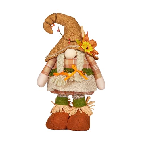Thanksgiving-Gnom – Dekoration für den Innenbereich, Herbstgnom mit einziehbaren Federbeinen, Plüsch-Gnom zum Dekorieren des Tisches, festliche Dekorationen für und Partys, Elemen Thanksgiving-Gnom – Dekoration für den Innenbereich, Herbstgnom mit einziehbaren Federbeinen, Plüsch-Gnom zum Dekorieren des Tisches, festliche Dekorationen für und Partys, Elemen von Lyricalist