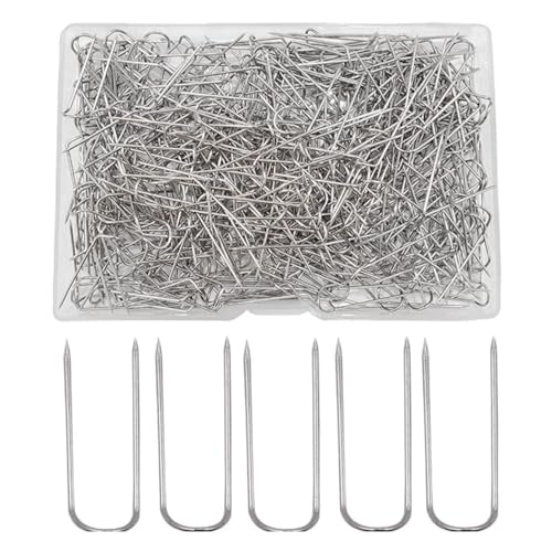 U-förmige Nadeln, U-förmige Nähnadeln, 100 Stück, U-förmige Nadeln für Quilting, Häkelprojekte, Mehrzwecknadeln für Bettdecken, U-förmige Nadeln, U-förmige Nähnadeln, 100 Stück, U-förmige Nadeln für Quilting, Häkelprojekte, Mehrzwecknadeln für Bettdecken, von Lyricalist