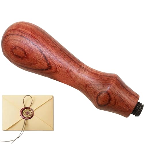 Wax Stamp Handle - Holzstempelgriff, Wachssiegelgriff, nur für Geburtstagsparty, zum Abdichten von Wachsen, für Hochzeitseinladungen von Lyricalist