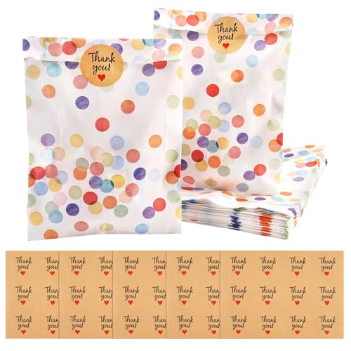 50 Stück Kleine Papiertüten Kindergeburtstag, Mitgebsel Tüten mit 60 Aufkleber, 19 x 13 x 3,5 cm Geschenktüten Kindergeburtstag Klein, Mitgebseltüten Kinder für Party, Hochzeit, Abschlussfeier 50 Stück Kleine Papiertüten Kindergeburtstag, Mitgebsel Tüten mit 60 Aufkleber, 19 x 13 x 3,5 cm Geschenktüten Kindergeburtstag Klein, Mitgebseltüten Kinder für Party, Hochzeit, Abschlussfeier von Lytonix