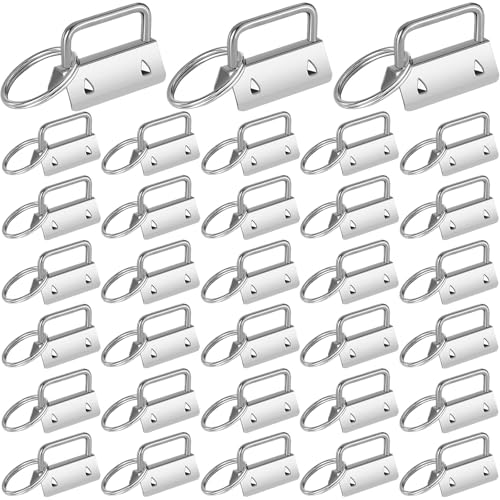 50 Stück Schlüsselband Rohlinge,Gurtband 25mm Klemmschließeanhänger mit Schlüsselanhänger Hardware Klemmverschluss Anhänger Armband Hardware für DIY Handgemachte Lanyards Stoff Dekorationen 50 Stück Schlüsselband Rohlinge,Gurtband 25mm Klemmschließeanhänger mit Schlüsselanhänger Hardware Klemmverschluss Anhänger Armband Hardware für DIY Handgemachte Lanyards Stoff Dekorationen von Lyxhag