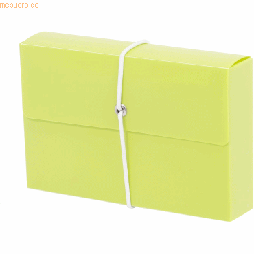 12 x M+M Karteibox A7 mit Gummiband gefüllt lime-green 12 x M+M Karteibox A7 mit Gummiband gefüllt lime-green von M+M