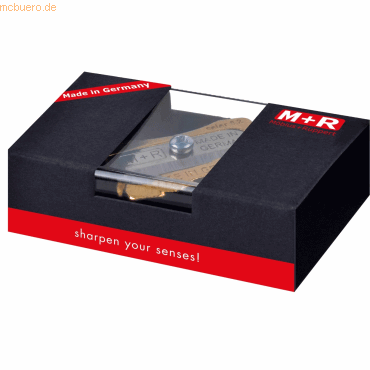 M+R Minenspitzer doppelt Messing Geschenkverpackung von M+R