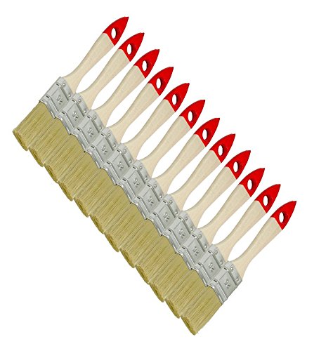 60 Stück Flachpinsel Chinaborste hell 25 mm Lackpinsel Lasurpinsel Maler Pinsel 60 Stück Flachpinsel Chinaborste hell 25 mm Lackpinsel Lasurpinsel Maler Pinsel von M+T POLYESTER