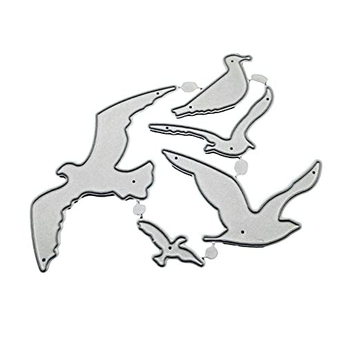 Birds A Flock of Birds Decor Metall Schneideform Handwerk Vogel Möwe Schablone Stanzform Dekoration Karte Prägung Stempel Rahmen von M/M