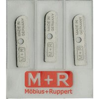 M + R Ersatzklingen für Spitzer silber von M + R