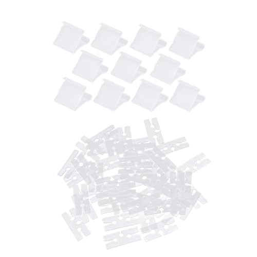MYLERCT 200 Pcs Ballon Clip, Ballon Binden Werkzeug, Transparenter und Wiederverwendbarer Ballonknoter Können Ballons Effektiv, Bequem und Schnell Knoten und Versiegeln MYLERCT 200 Pcs Ballon Clip, Ballon Binden Werkzeug, Transparenter und Wiederverwendbarer Ballonknoter Können Ballons Effektiv, Bequem und Schnell Knoten und Versiegeln von MYLERCT