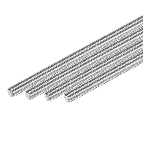 M METERXITY 4er-Pack Vollgewindestange M6x130mm 304 Edelstahl Rechtsgewinde Gewindestangen Für Möbelankerbolzen/Klemmen/U-Bolzen Metrische Gewindeschraube M METERXITY 4er-Pack Vollgewindestange M6x130mm 304 Edelstahl Rechtsgewinde Gewindestangen Für Möbelankerbolzen/Klemmen/U-Bolzen Metrische Gewindeschraube von M METERXITY