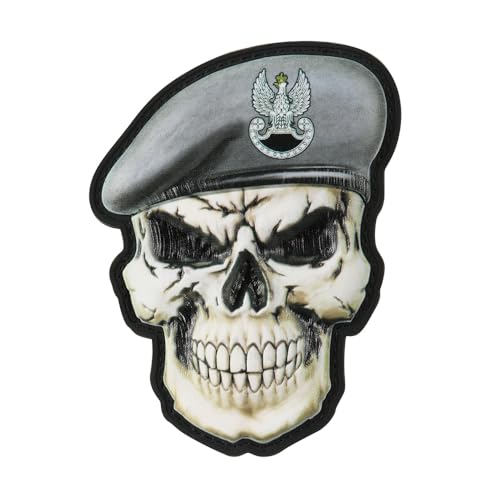 M-Tac Aufnäher skull in beret Poland (GROM) von M-Tac