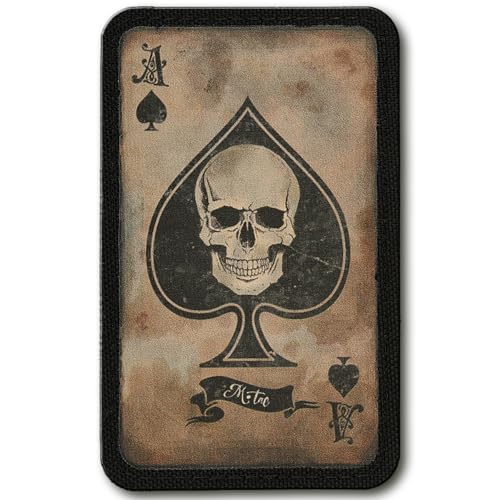 M-Tac Militärische PVC Klett-Patch „Ace of Spades“ – 3D Morale Patch aus Cordura 500D, Vintage-Design, taktisch, abnehmbar, ideal für Uniform, Rucksack und Ausrüstung, Coyote/Schwarz M-Tac Militärische PVC Klett-Patch „Ace of Spades“ – 3D Morale Patch aus Cordura 500D, Vintage-Design, taktisch, abnehmbar, ideal für Uniform, Rucksack und Ausrüstung, Coyote/Schwarz von M-Tac