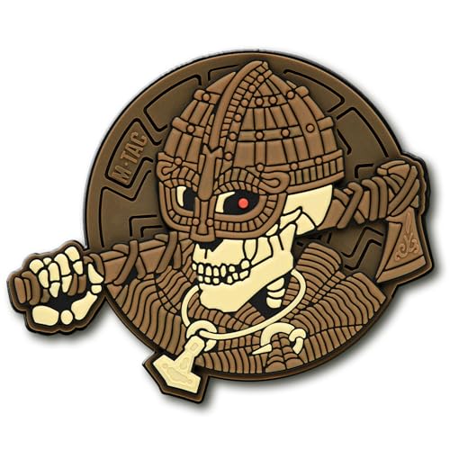 M-Tac Morale Patches Undead Viking Tactical Army Patch 3D PVC (Coyote) von M-Tac