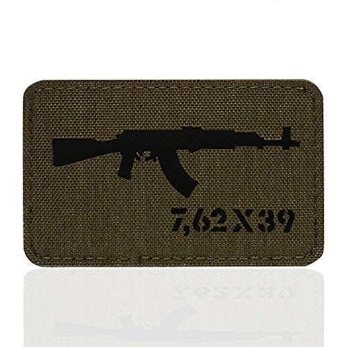 m-tac AKM Tactical Morale Patch Lazer Cut Hakenverschlüsse, Black/Ranger Green m-tac AKM Tactical Morale Patch Lazer Cut Hakenverschlüsse, Black/Ranger Green von M-Tac