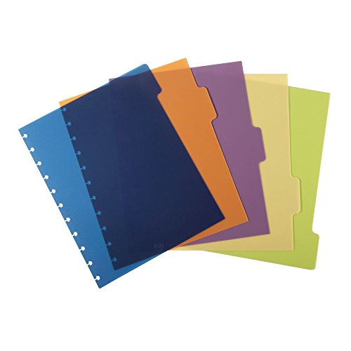Register PP f. arc Spiralbuch 5Farben sortiert A4 22020 Register PP f. arc Spiralbuch 5Farben sortiert A4 22020 von M by Staples