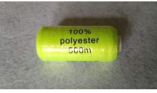 Spule 500 Meter Polyester Farbe Neon Gelb Spule 500 Meter Polyester Farbe Neon Gelb von M&Co