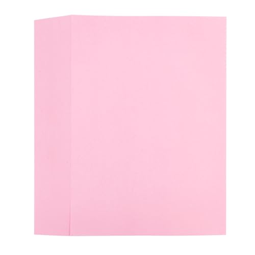 M&G 100 Blatt rosa Kopierdruckpapier, 21,6 x 29,7 cm, farbiges Druckerpapier, rosa Konstruktionspapier für Kartenherstellung, Scrapbooking, Schule, Büro, Party, Basteln von M&G