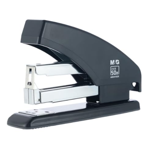 M&G Heftgerät mit 50 Blatt Kapazität, schwarz von M&G