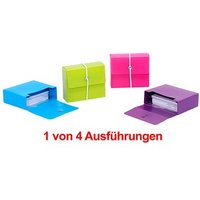 M&M Karteikasten DIN A8 grün, rot, blau, violett mit Deckel M&M Karteikasten DIN A8 grün, rot, blau, violett mit Deckel von M&M