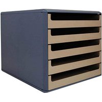 M&M Schubladenbox karamell 30057652BE, DIN A4 mit 5 Schubladen M&M Schubladenbox karamell 30057652BE, DIN A4 mit 5 Schubladen von M&M
