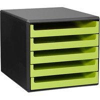 M&M Schubladenbox lindgrün 30057631, DIN A4 mit 5 Schubladen M&M Schubladenbox lindgrün 30057631, DIN A4 mit 5 Schubladen von M&M