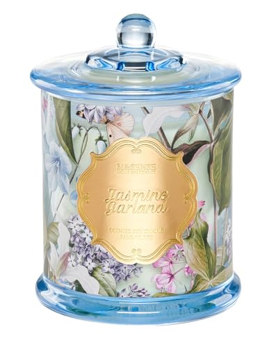 M&SENSE Duftkerze im Glas - Jasmin & Blütenkranz Kerzenduft - 360g Kerze mit langer Brenndauer über 60 Stunden - Sojawachskerze als stilvolle Heimdeko und Geschenkidee M&SENSE Duftkerze im Glas - Jasmin & Blütenkranz Kerzenduft - 360g Kerze mit langer Brenndauer über 60 Stunden - Sojawachskerze als stilvolle Heimdeko und Geschenkidee von M&SENSE