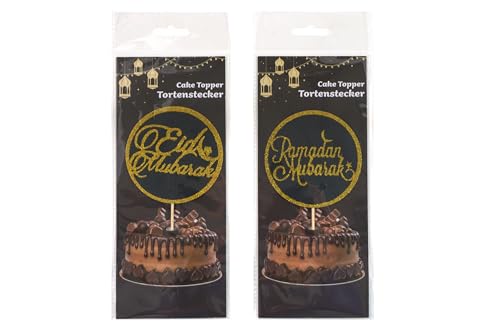 Tortenstecker Cake Topper "Ramadan", 8 cm, 2 Stück! von M.Kritzinger's