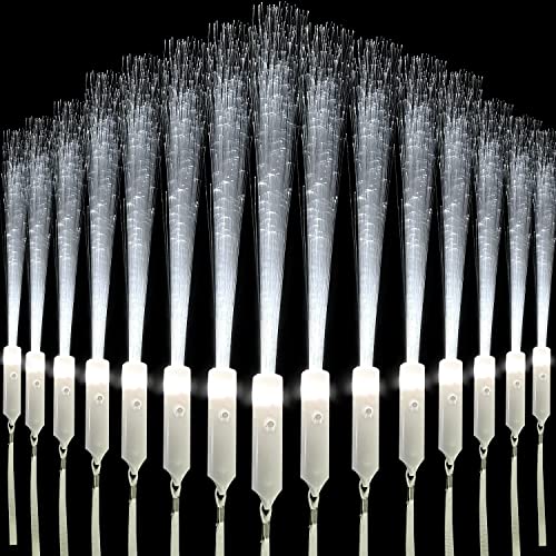 M.best 60 Stück Leuchtstäbe, LED-Leuchtstäbe, Hochzeitsstäbe, 3 Blinkmodi, leuchtet im Dunkeln, weiße Glasfaser-Stäbe, Partyzubehör für Kindergeburtstage, Hochzeit, AB-311,AB-312 M.best 60 Stück Leuchtstäbe, LED-Leuchtstäbe, Hochzeitsstäbe, 3 Blinkmodi, leuchtet im Dunkeln, weiße Glasfaser-Stäbe, Partyzubehör für Kindergeburtstage, Hochzeit, AB-311,AB-312 von M.best