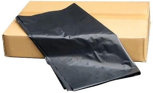 Schwarze Müllbeutel, hochfest, 80 l, 55,5 x 80 x 114,5 cm, 100 Stück von M7 Packaging