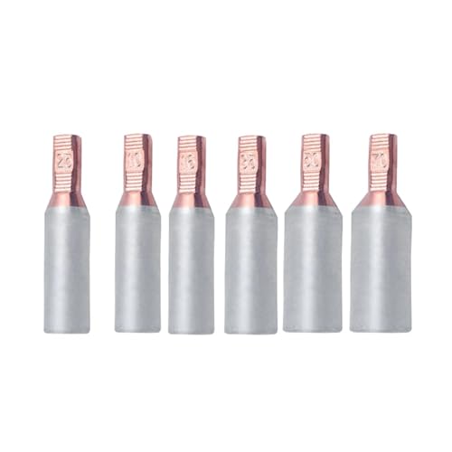 MAAFRI 4er-Pack GTLC 10–70 mm2 C45 DZ47 Luftschalter-Klemmen-Kupfer-Aluminium-Stift-Luft-Leistungsschalter-Draht-Anschlussklemmen-Bindungspfosten (Color : 50mm2) von MAAFRI