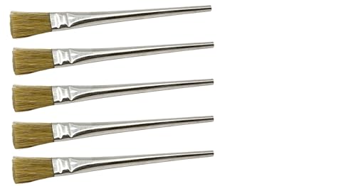 5 x Set MAAJ LÖTWASSERPINSEL/HÜLSENPINSEL 14 cm FLUSSMITTELBÜRSTE ZUM LÖTEN - Made IN Germany von MAAJ