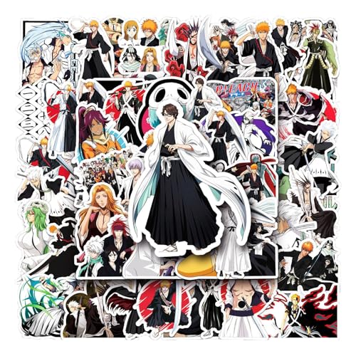 50 Teile/los Bleachs Aufkleber Wasserdichte Vinyl Anime Aufkleber Aufkleber für Laptop Wasserflasche Gitarre Reise Geschenk für Kinder Teens Erwachsene Mädchen Jungen 50 Teile/los Bleachs Aufkleber Wasserdichte Vinyl Anime Aufkleber Aufkleber für Laptop Wasserflasche Gitarre Reise Geschenk für Kinder Teens Erwachsene Mädchen Jungen von MACEROES