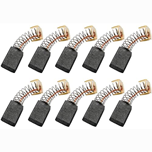 10 Stück Kohlebürsten 18 mm x 11 mm x 5 mm Kohlebürsten Set Elektromotor Zubehör Ersatz Elektrowerkzeug Reparatur Teil CB303 10 Stück Kohlebürsten 18 mm x 11 mm x 5 mm Kohlebürsten Set Elektromotor Zubehör Ersatz Elektrowerkzeug Reparatur Teil CB303 von MACHSWON
