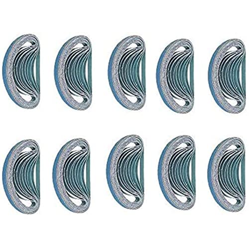 MACHSWON 10 Stück Schleifbänder 20 mm x 520 mm, 40 Körnung, Siliziumkarbid, Holz, Edelstahl, Metall, Kunststoff, Stahl, Leder, Gips, Leichtmetall MACHSWON 10 Stück Schleifbänder 20 mm x 520 mm, 40 Körnung, Siliziumkarbid, Holz, Edelstahl, Metall, Kunststoff, Stahl, Leder, Gips, Leichtmetall von MACHSWON