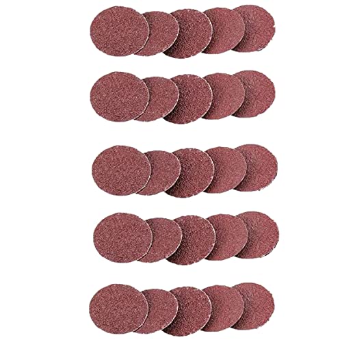 25 Stück 5,1 cm Schleifscheiben, Schnellwechsel, Rollenverschluss, Schleifpapier, 50 mm Bohrer, Schleifpapier, Drehschleifscheibe, Körnung 36, 25 Stück 25 Stück 5,1 cm Schleifscheiben, Schnellwechsel, Rollenverschluss, Schleifpapier, 50 mm Bohrer, Schleifpapier, Drehschleifscheibe, Körnung 36, 25 Stück von MACHSWON